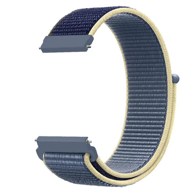 Nylon Loop For Garmin Forerunner 965 255 265 745 Bracelet For Garmin Vivoactive 6 5 4 3/Venu 2 3/Active/Chronos 22mm 20mm Strap