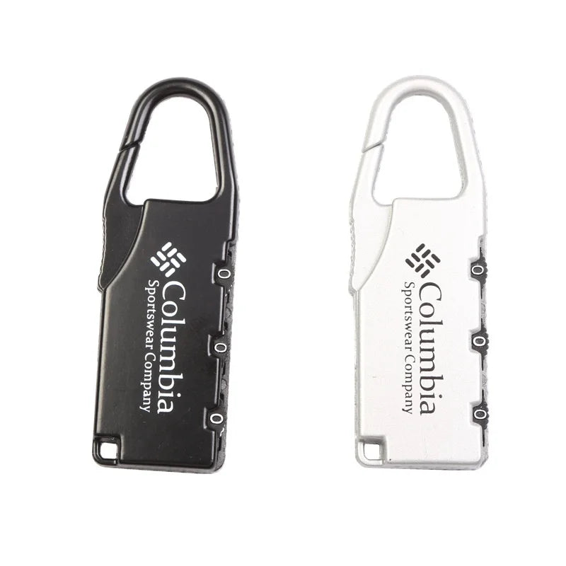 1pcs Zinc Alloy Password Lock Anti-theft Mini Padlock Luggage Bag Photography Bag Small Lock Travel Design Exquisite And Compact