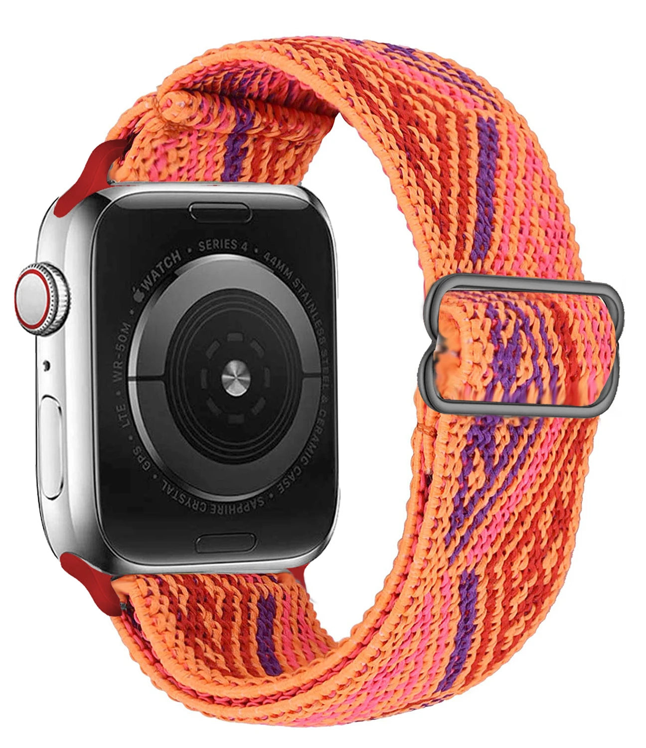 Scrunchie Strap for Apple Watch Band 45mm 44mm 40mm 41mm Adjustable Nylon Bracelet iWatch Series Ultra 3 4 5 SE 6 7 8 9 10 11