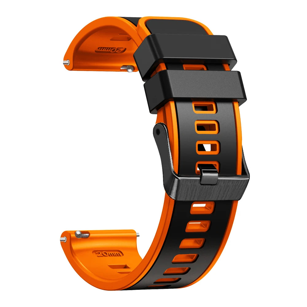 22mm Smart Watch Band Belt For Huawei Watch GT 4 46mm Strap Wristband GT 3 2 GT3 GT2 Pro 46mm Silicone Watchband Bracelet Correa
