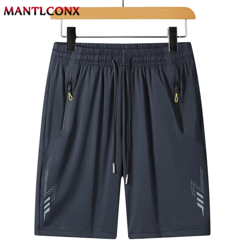 XL-3XL Casual Men's Running Shorts Quick-drying Fitness Black Shorts Men Beach Short Pants Male Sports Shorts Thin Lightweight