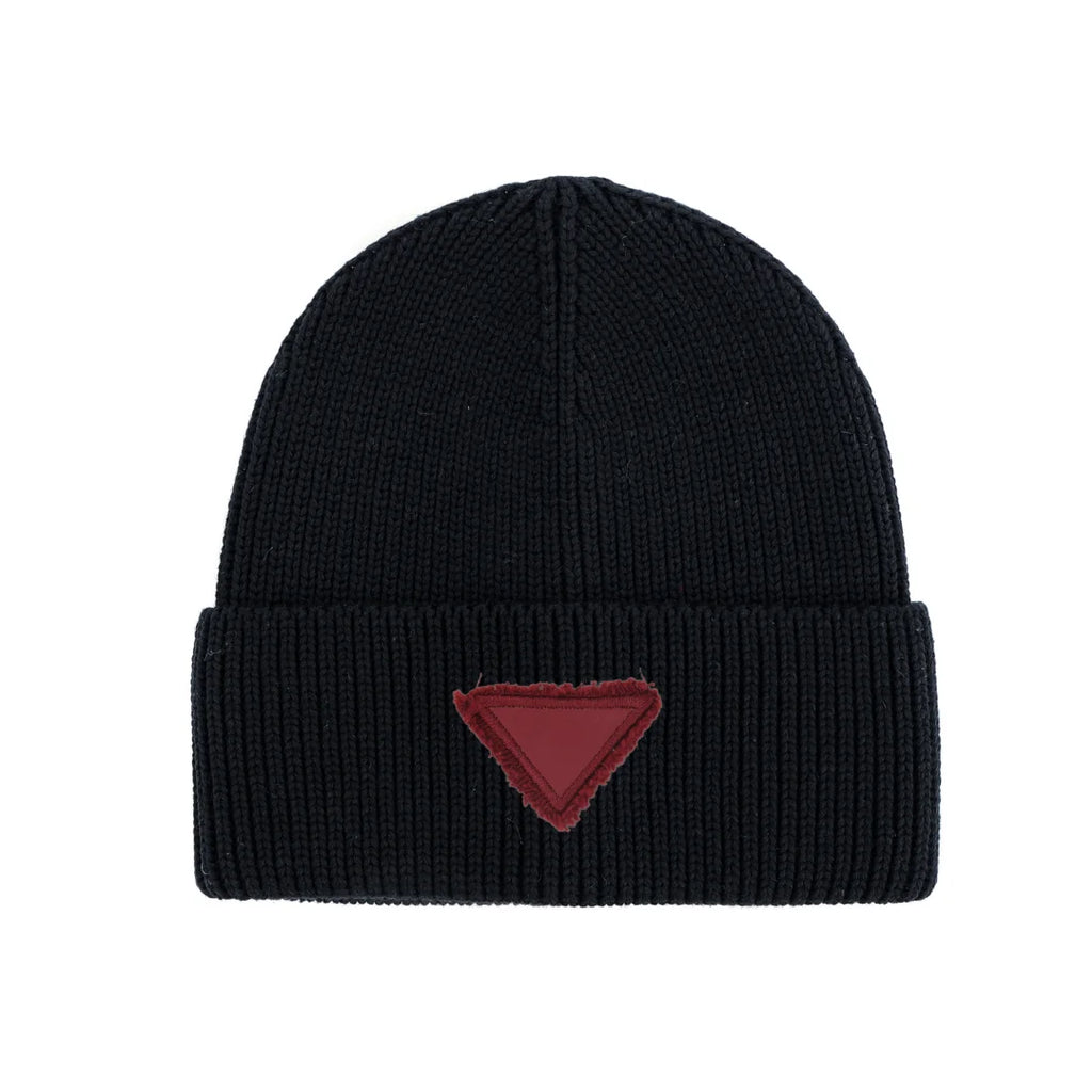 Winter Cotton Knitted Beanies Leather Heart Outdoor Hat Children Hats Personality Table hats girl hat boy hat