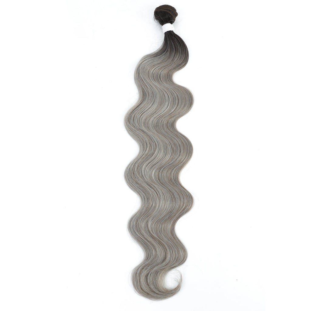 Colorful Body Wave Hair Bundles 613 Piano Blonde Natural Synthetic Hair Extensions Ombre Thick Ponytail Loose Deep Hair Weaving
