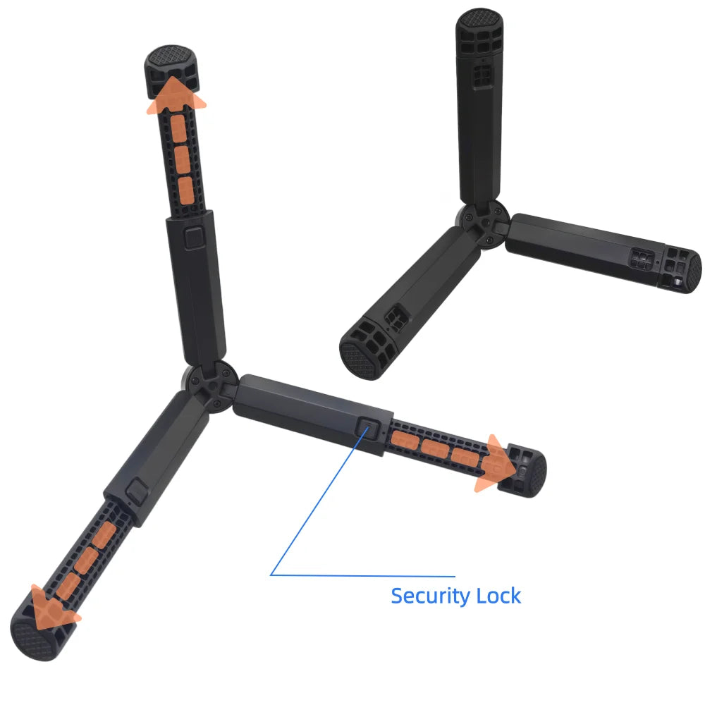 Extendable Mini Tripod Grip With 1/4 Inch Screw Stand For Action Camera Phone Holder Table Tripods