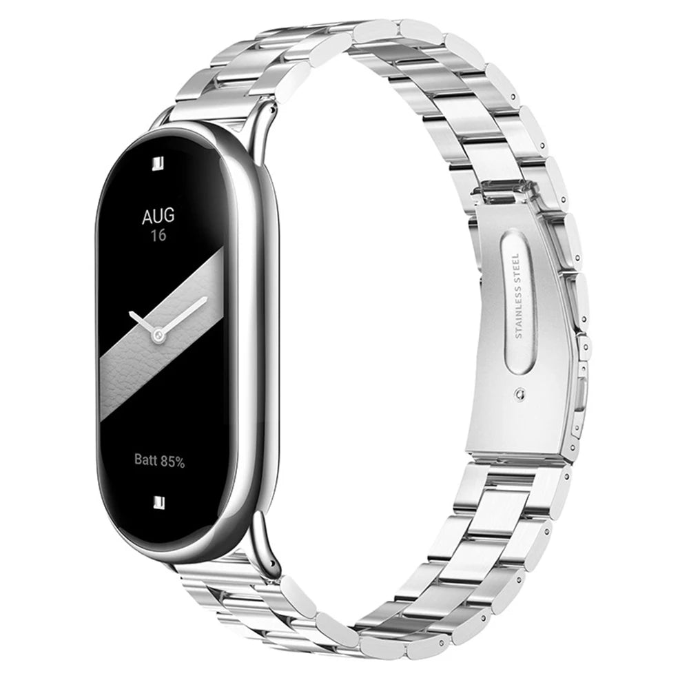Stainless Steel Bracelet for Xiaomi mi band 10/9/8 Strap Replacement Correa for Miband 9 Bands for Xiaomi8 Watchbands Accesorios