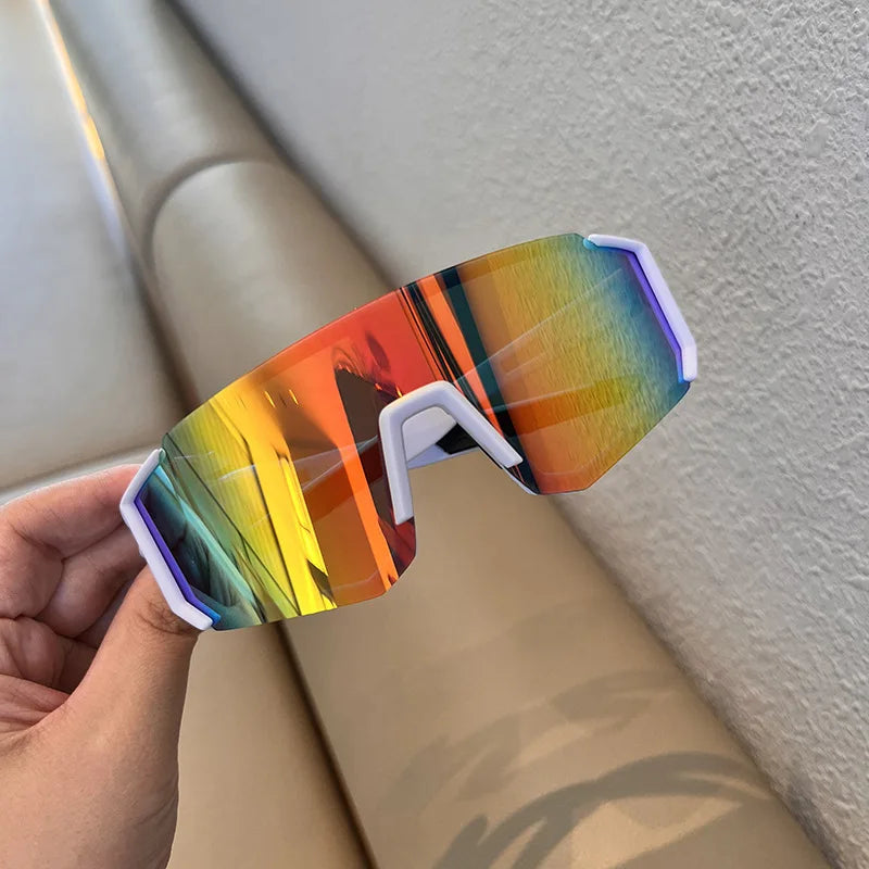 1/2pcs Anti-UV Cycling Sunglasses UV400 Unisex Sandproof Eye Protector Sun Glasses Outdoor Sports Goggle Protection Eyeglass