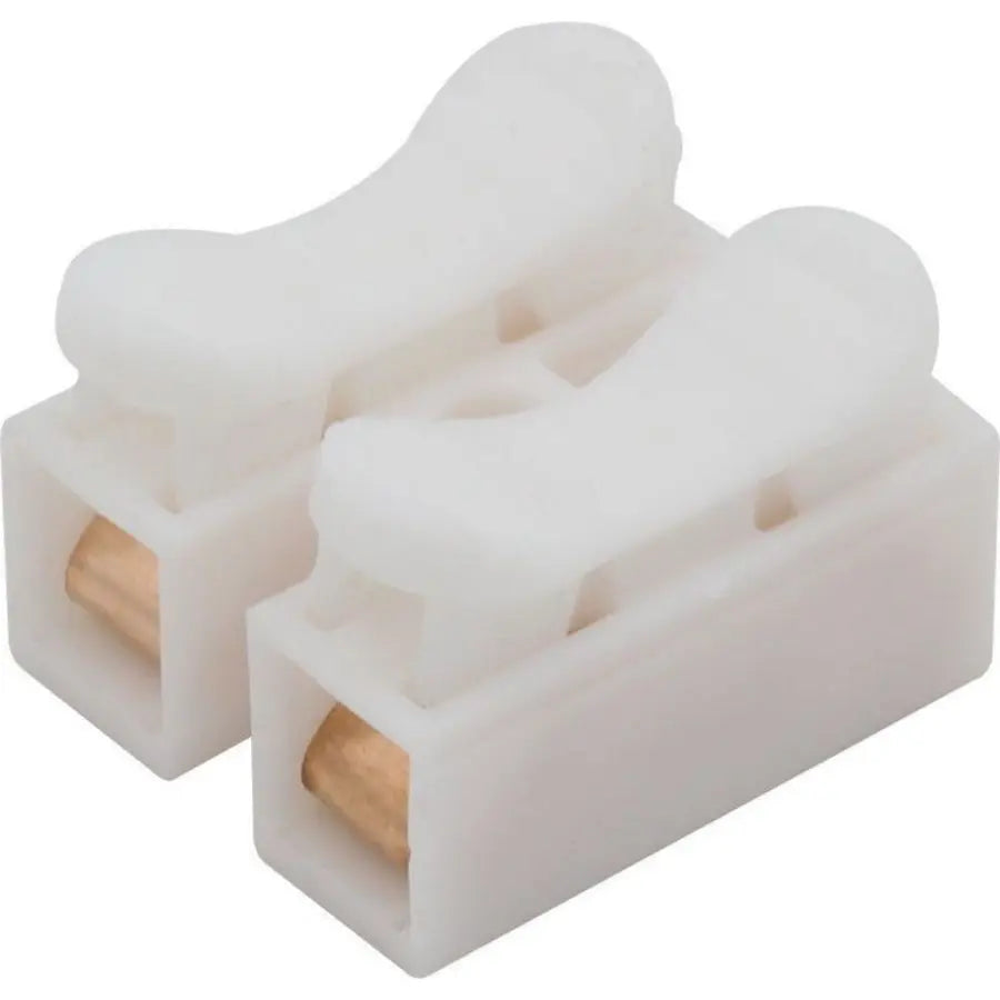 20/50Pcs No Solding Quick 1P 2P Cable Wire Connector No Screw Terminal Block Spring Clamp