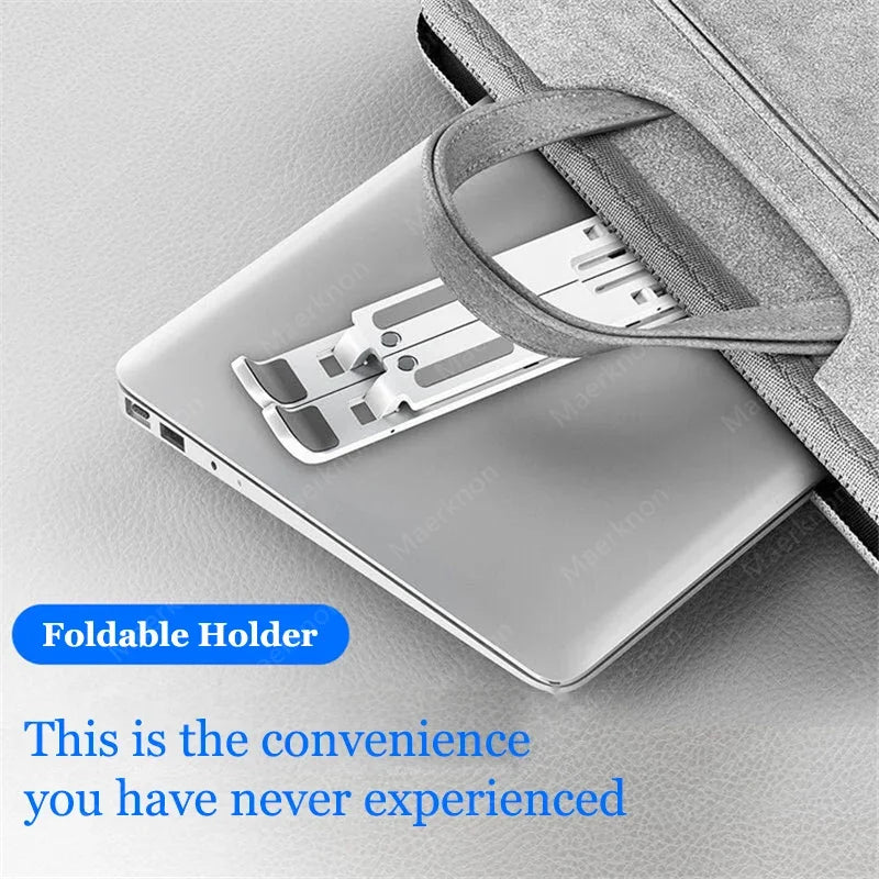 Laptop Stand Portable Foldable Notebook Bracket Adjustable Computer Monitor Holder For Macbook Air iPad Tablets Base Accessories
