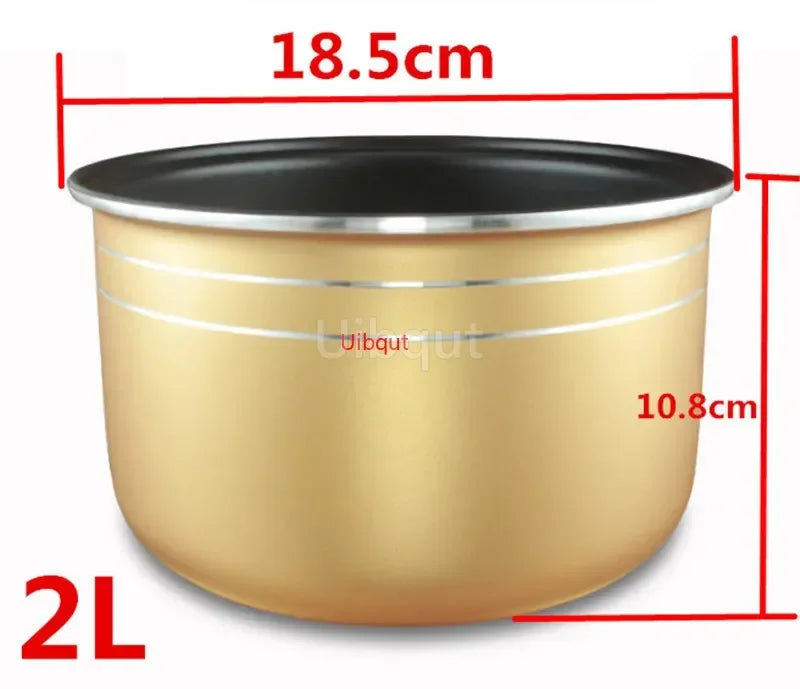 304 stainless steel rice cooker inner container Non stick Cooking Pot Replacement Accessories kitchen food Rice Cooker liner