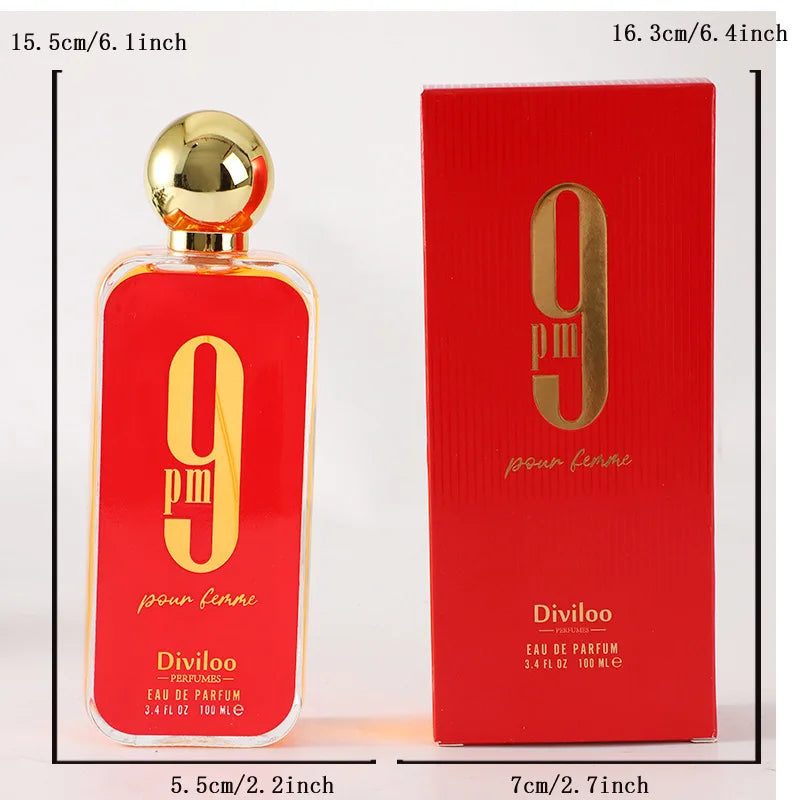 100ML Men Perfume Cologne Perfumes Fragrance Spray Flirting Pheromone Long Lasting Gentleman Women Valentine's Day Gift