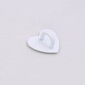 Kawaii Adhesive Metal Heart Phone HYun Holder Mobile Phone Case Finger Ring Stand Hooks Buckle Charms Clasp Accessories String
