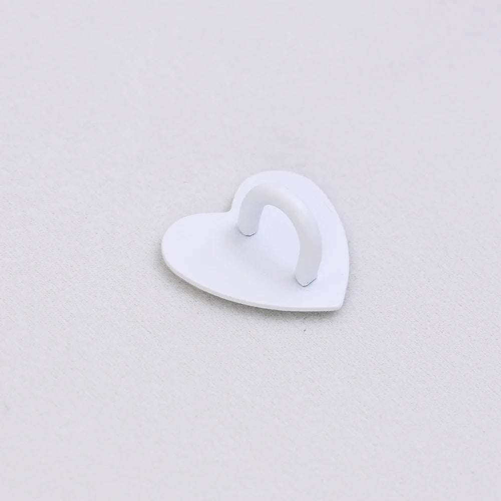 Kawaii Adhesive Metal Heart Phone HYun Holder Mobile Phone Case Finger Ring Stand Hooks Buckle Charms Clasp Accessories String