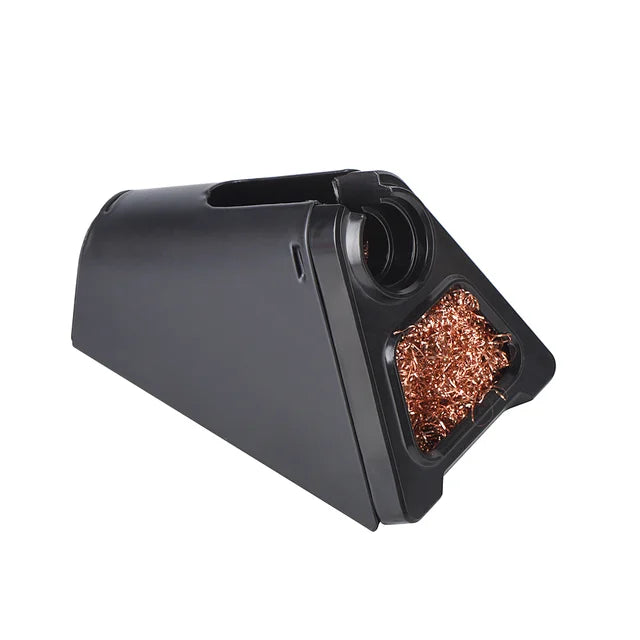 JCD 820 Aluminum Alloy Electric Soldering Iron Stand Holder with Welding Cleaning copper ball solder wire RMA flux