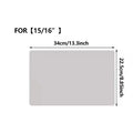 Soft Microfiber Dust Cleaning Cloths Screen Keyboard Protector Cover for MacBook Neo Air Pro 13 14 15 16 Inch Laptop Accessories
