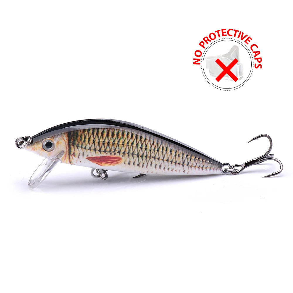 VTAVTA Sinking Minnow Jerkbait Wobbler 7cm 10g Trout Saltwater Artificial Hard Bait Swimbait Carp Pesca Pike Fishing Lure Tackle