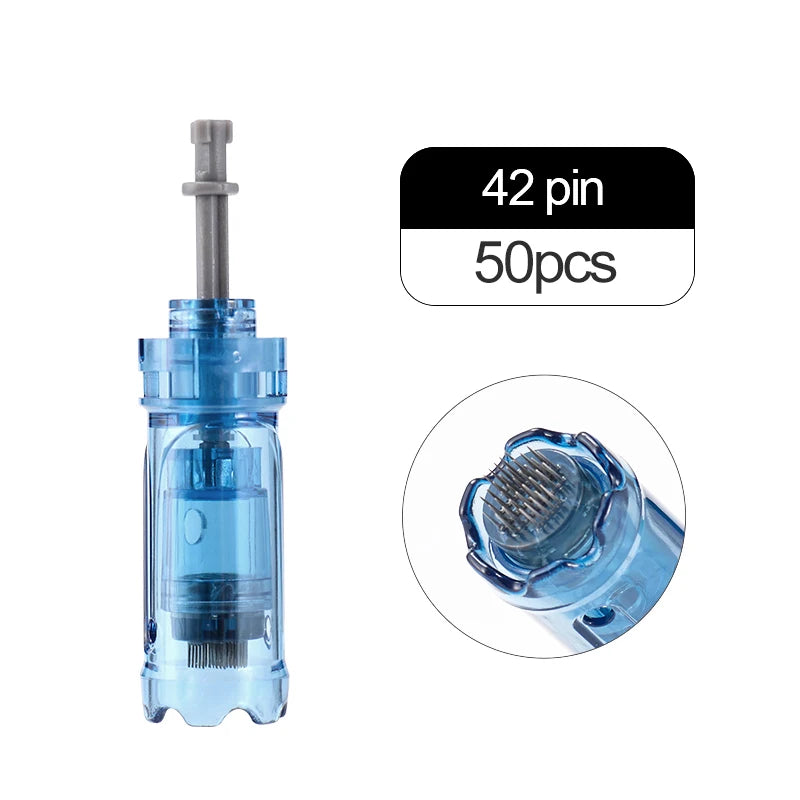 Dr. pen M8S Needle A8S Tips  A9 Pin A11 MTS Microneedle  Anti- back flow Design Bayonet Cartridge Needle length 0.25 MM