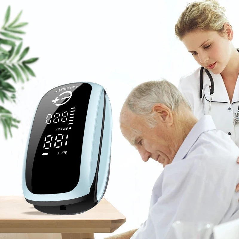 Rechargeable Oximeter Infrared Fever Thermometer Digital LCD Infant Adult Non-contact Laser Body Temperature Ear Thermometer