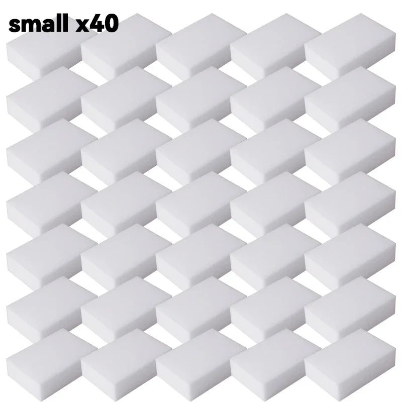 5 or 50pcs Magic Melamine Sponge Eraser Cleaner Strong Absorbent Kitchen Bathroom Cleaning Tools Household Supplies Sponges