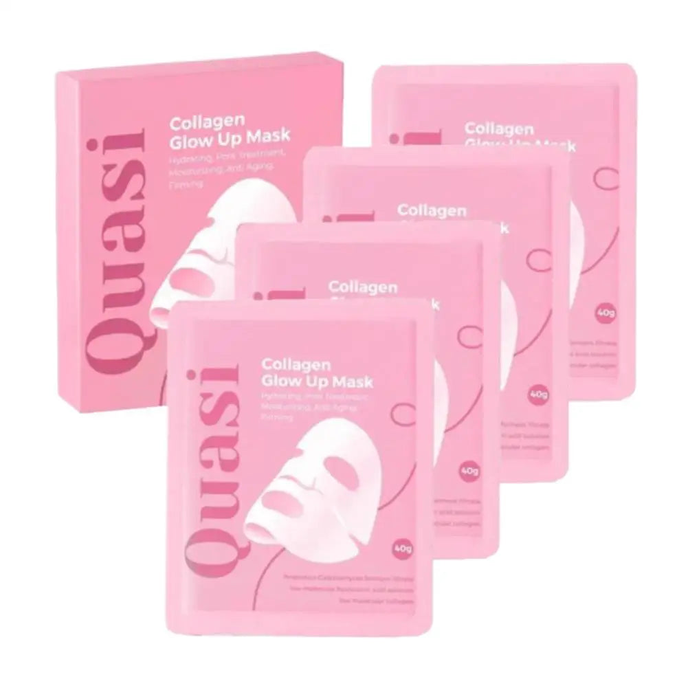 Quasi-biological Korean Collagen Hydrogel Mask Overnight Deep Hydration Firming Brightening Pore Minimizing Elasticity Face Care