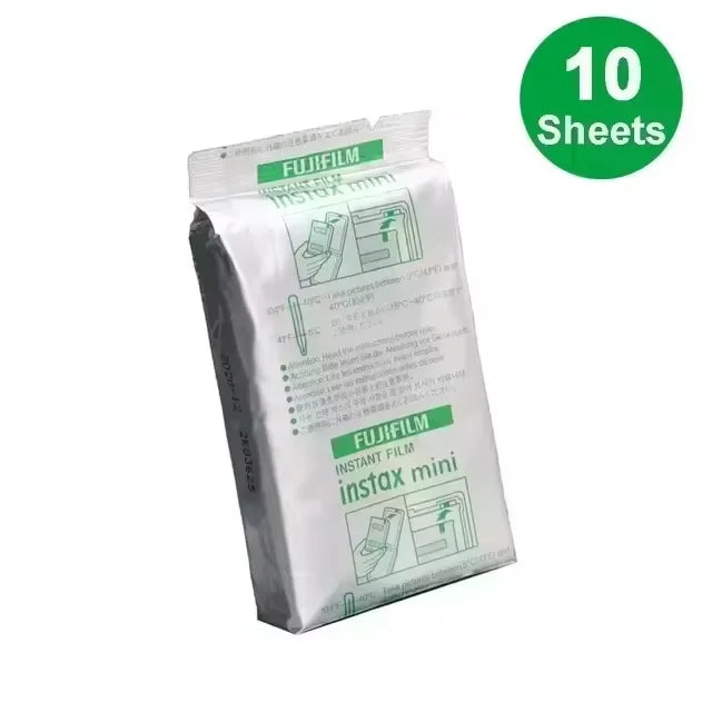 Fujifilm Instax Mini Instant Film 10/20/30/40/50/60/70/80/100/200 Sheets For Instant Mini Camera mini11 12 9 90 White Edge Films