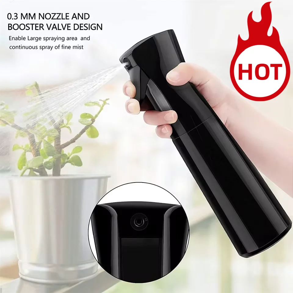 Pressure Sprayer Hairdressing Spray Bottle Hair Salon Continuous Atomization Water High Flower Disinfection Beauty Hair CareTool