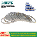 10m/Roll 18650 Li-ion Battery Nickel Plated Strip Connector 0.1mm 0.12mm 0.15mm 0.2mm Battrey Connector Spot Weld Steel Belt