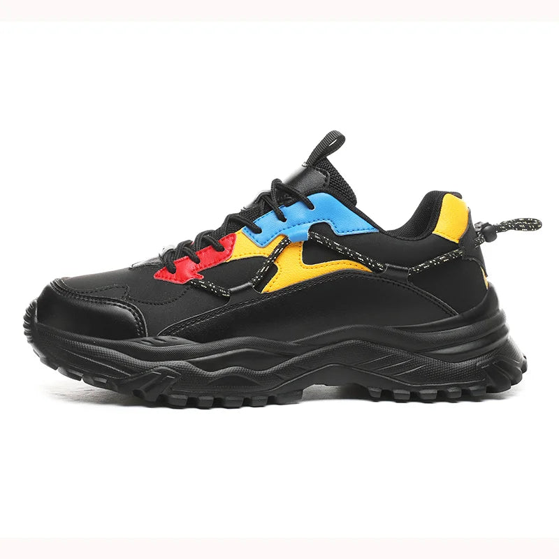 Running Shoes New Breathable Sneakers PU