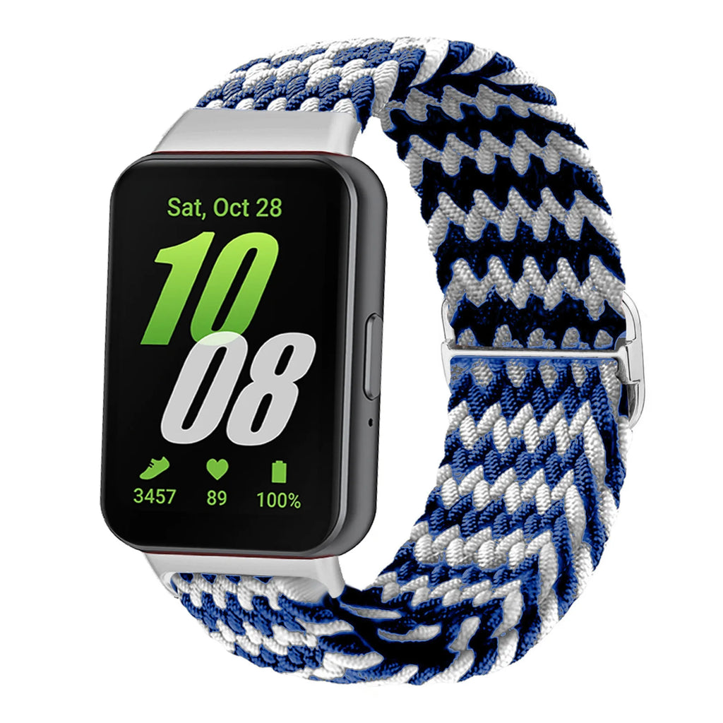 for Samsung Galaxy Fit 3 Strap Accessories watchband sport Nylon Braided Adjustable Replacement correa bracelet Galaxy fit3 band