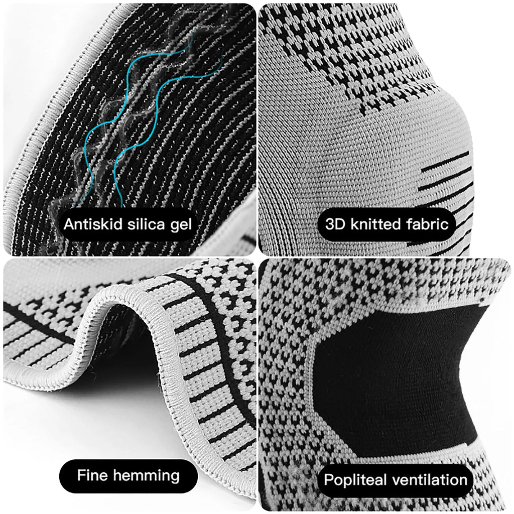 Double Compression Knee Sleeve Support for Knee Pain Sports Running Gym Joint Pain Relief Meniscus Tear Injury Recovery