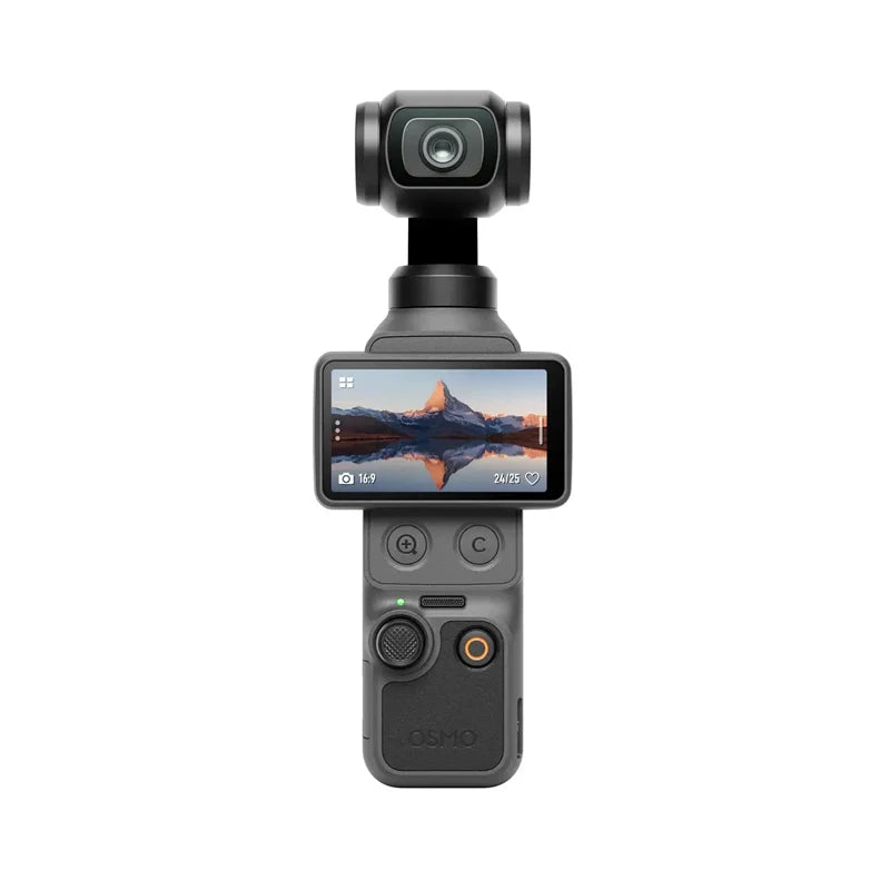 DJI Osmo Pocket 4 Camera 1" CMOS & 4K/240fps 2× Lossless Zoom 3-Axis Stabilization 107GB Built-In Storage & 800MB/s Transfer