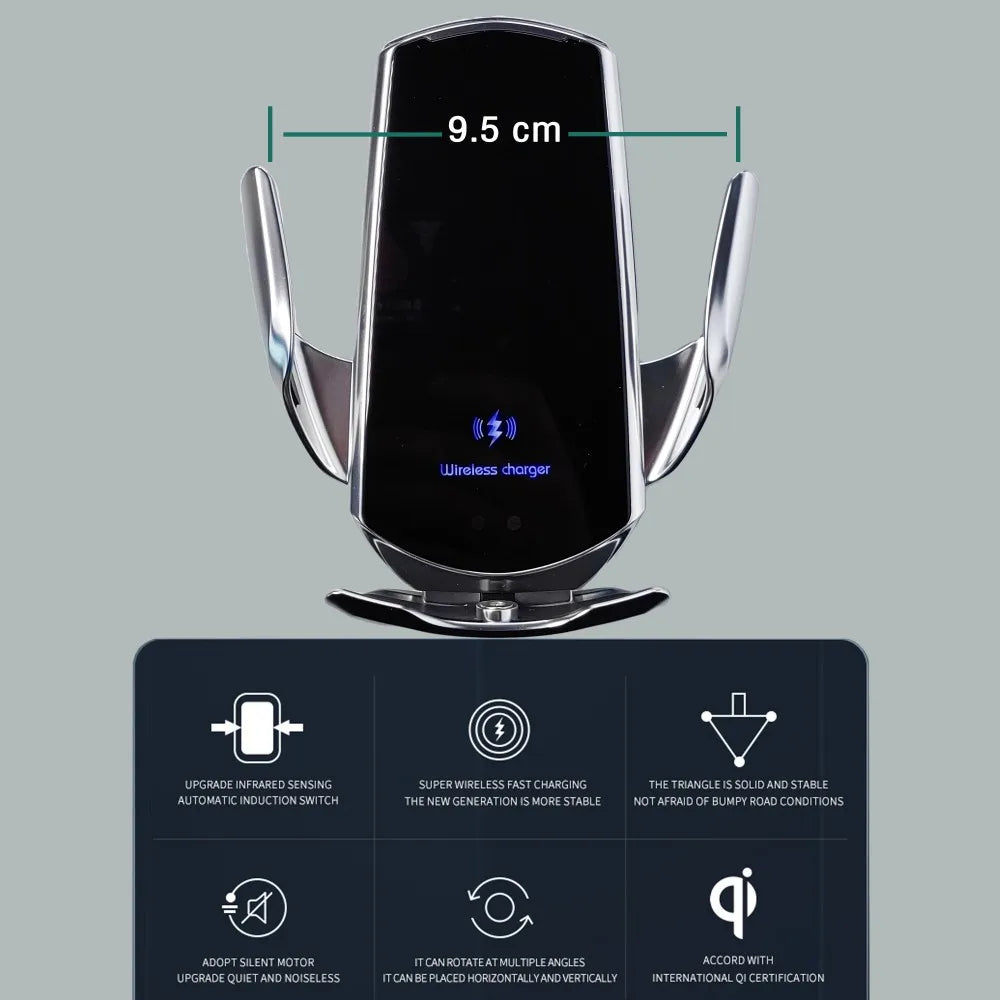 For Lexus NX 2014 2015 2016 2017 2018 2019 2020 2021 Car Phone Mount Wireless Charger Special Mobile Phone Holder Fixed Stand