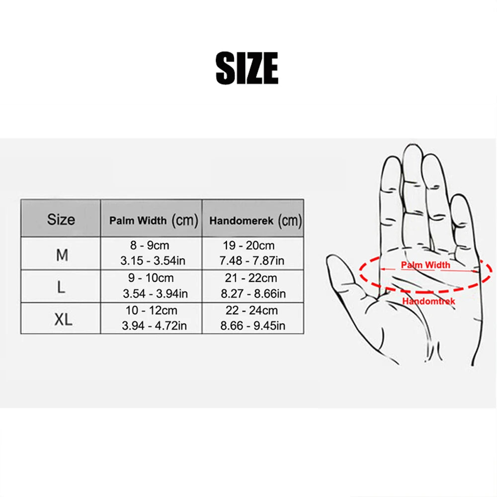 Winter Warm Touch Screen Gloves Outdoor Windproof Cold-proof Gloves Men Cycling Fishing Ski Gloves