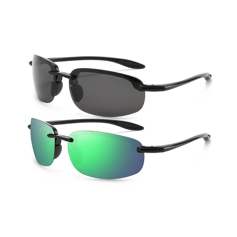 Polarized Sports Sunglasses TR90 Material Flexible & Durable - UV Protection for Driving Fishing Golf Cycling Unisex