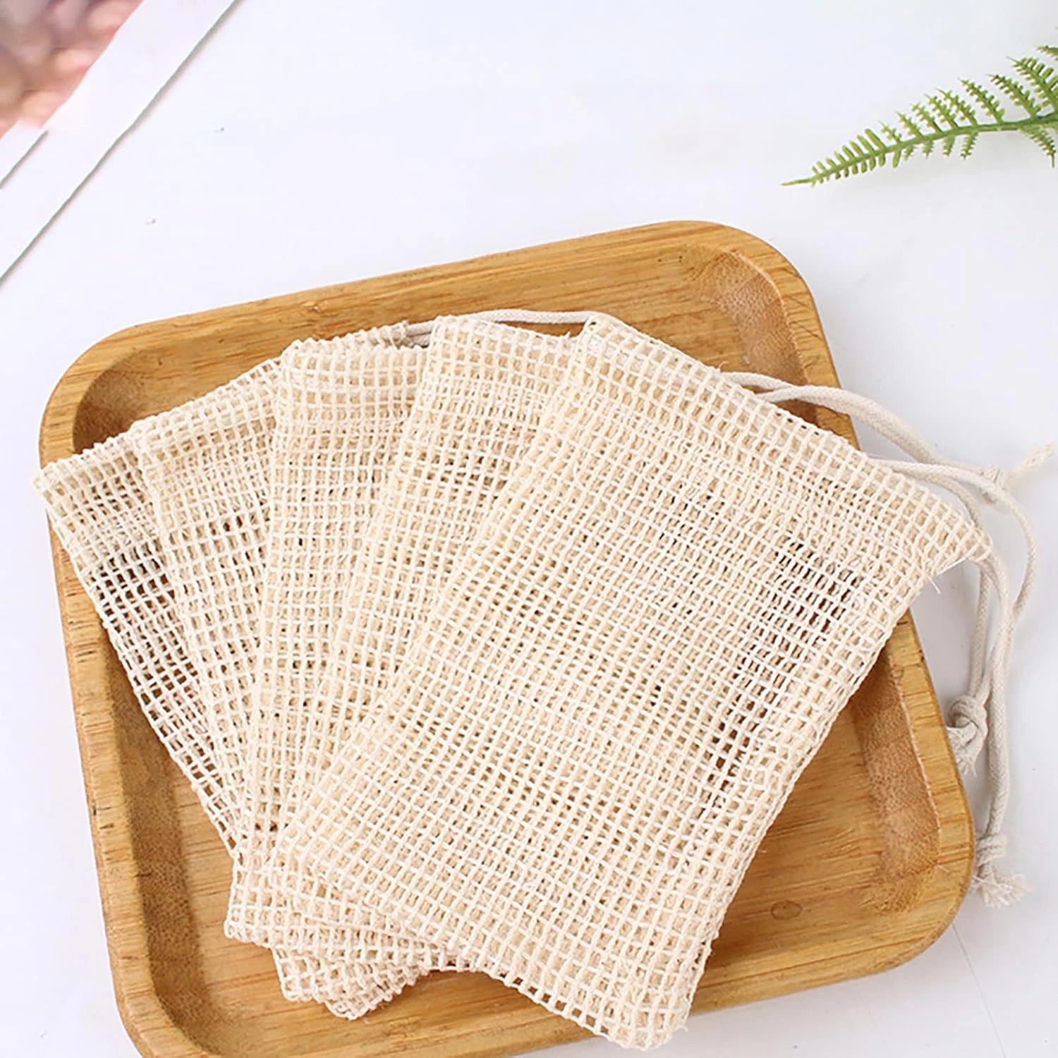 Handmade Eco-Friendly Natural Soap Saver Bag Mesh Soap Pouch - Body Cleansing And Skincare Accessory