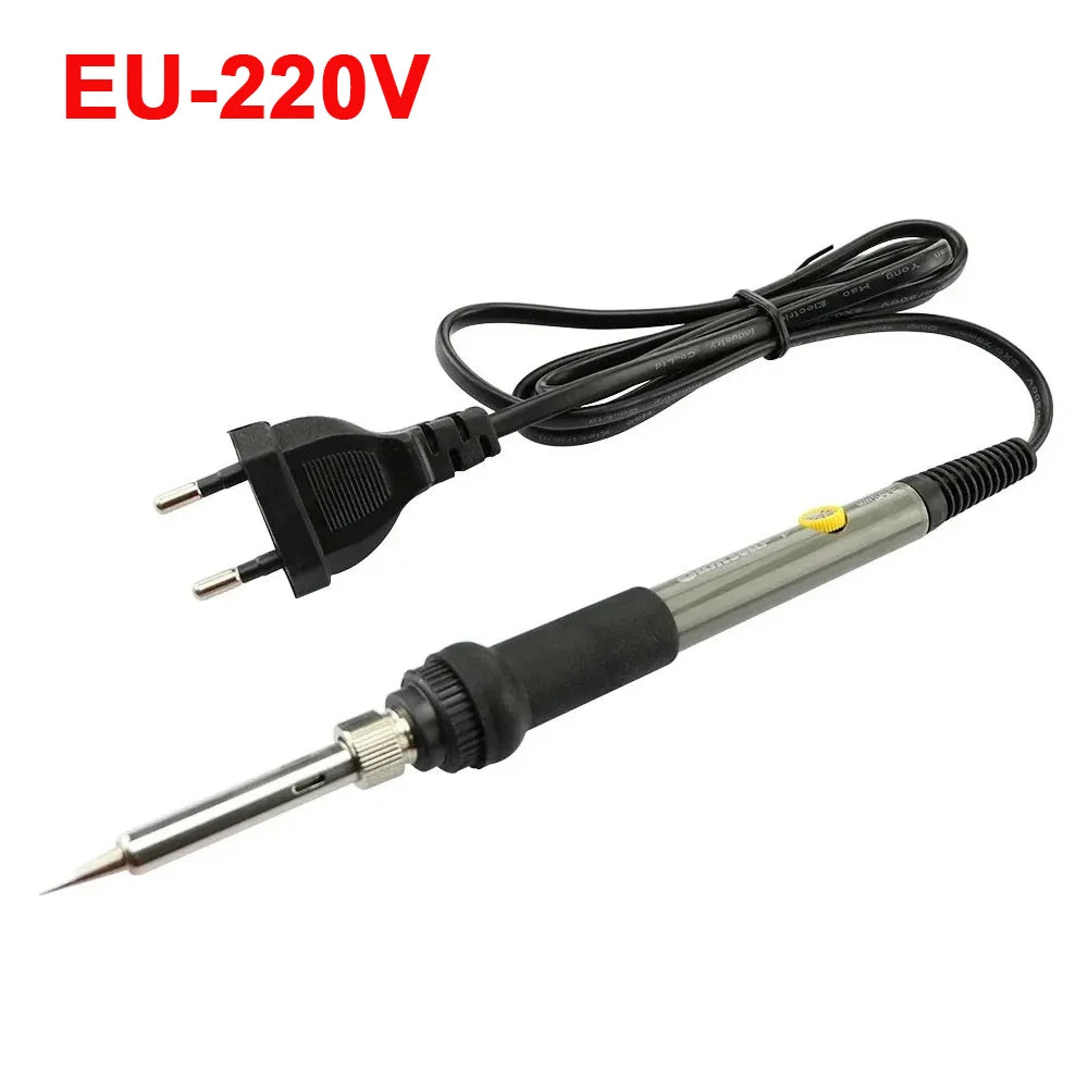 Multi-kit Adjustable Temperature Electric Soldering Iron 220V 60W Multifunction Welding Solder Rework Station Heat Repair Tools