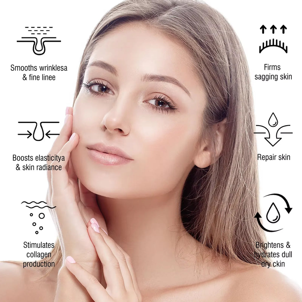 Nicotinamide Anti Wr-inkle Serum Collagen Lifting Firming Fine Lines Repair Face Essence Smooth Skin Care Anti Ag-ing Serum 30ml