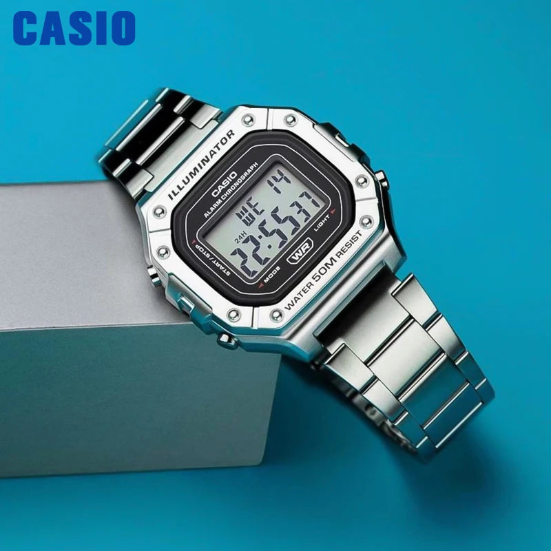 Casio watch for men top brand luxury set quartz watch men watch Sport Watch relogio masculino часы мужские W-218HD-1A