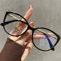 CLLOIO Vintage Cat Eye Women's Myopia Hyperopia Glasses Progressive Reading Optical Eyeglasses Prescription Customized Glasses