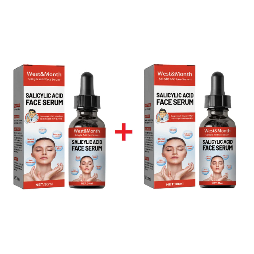Salicylic Acid Facial Serum Firming Lifting Brighten Skin Tone Shrinks Pores Moisturizing Niacinamide Korean Skin Care Products