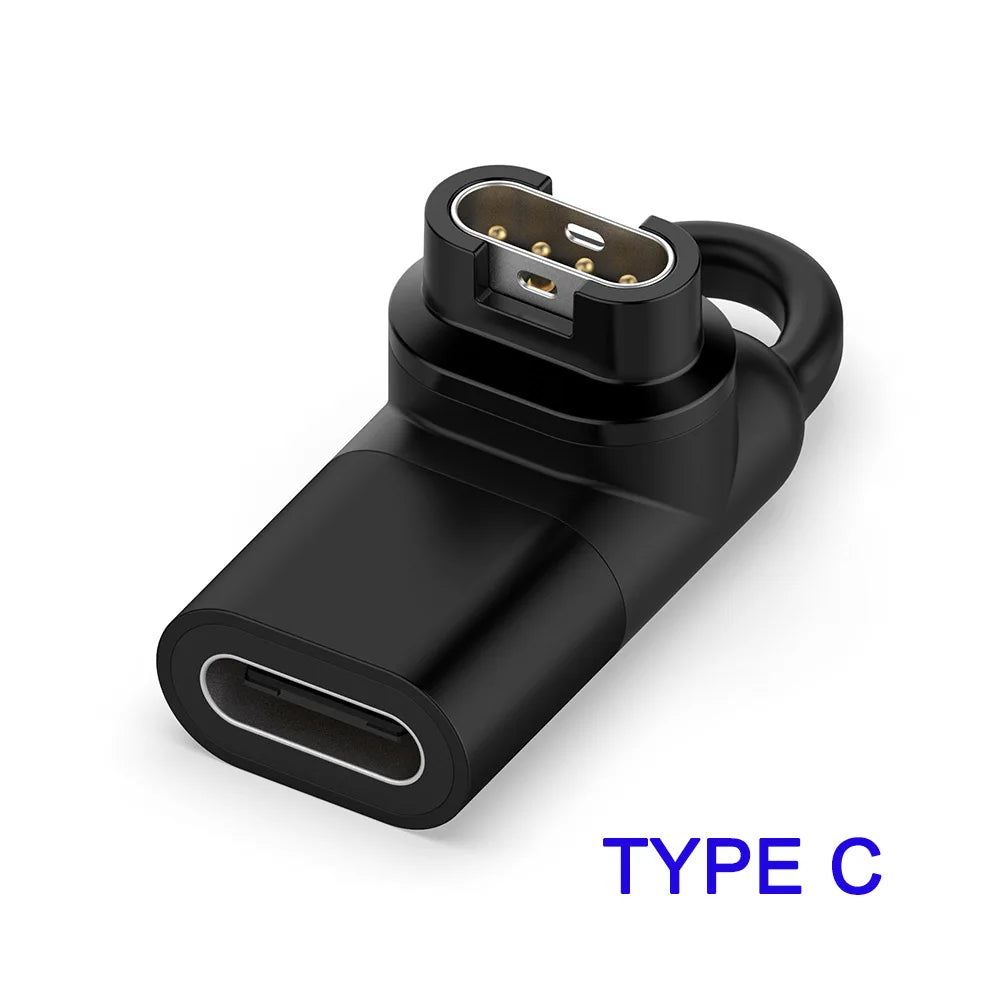 Mini Charger Adapter for Garmin Forerunner 265 965 Charging Converter Fenix 8pro/7 7S 7X 6 6S 6X 5 5S 5X Plus Pro/ Venu 3 2S 2