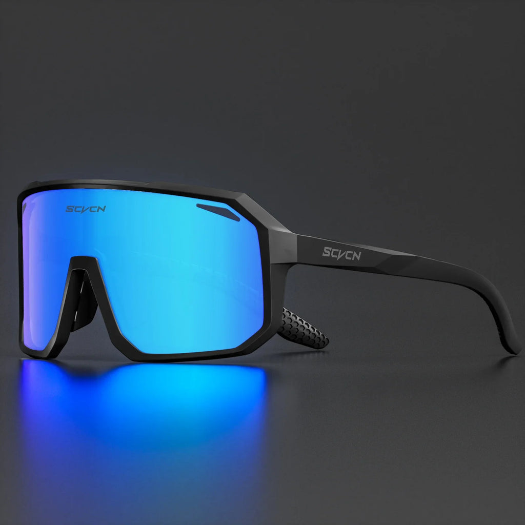 SCVCN New Cycling Sunglasses Men Road Driving Bike Glasses Outdoor Sports Mountain Climbing Women Bicycle Cycling UV400 Goggles