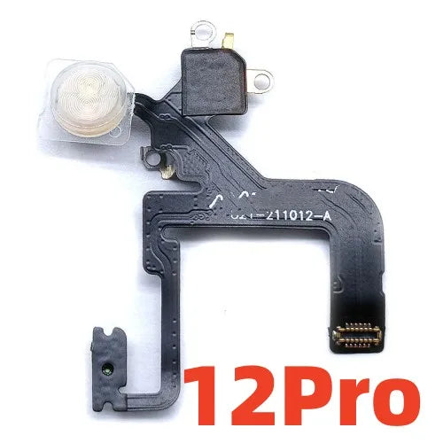 1pcs Distance Flash Flex Cable For iPhone 15 14 Plus 13 Pro Max 12 Proximity LED Light Sensor Ambient Flashlight