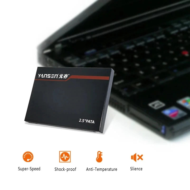 Kingspec 2.5 inch PATA ID ESSD Drive 44pin PATA SSD HD 8GB 16G 32GB 64GB 128GB 256GB 4C MLC ide ssd 2.5 for notebook Replace