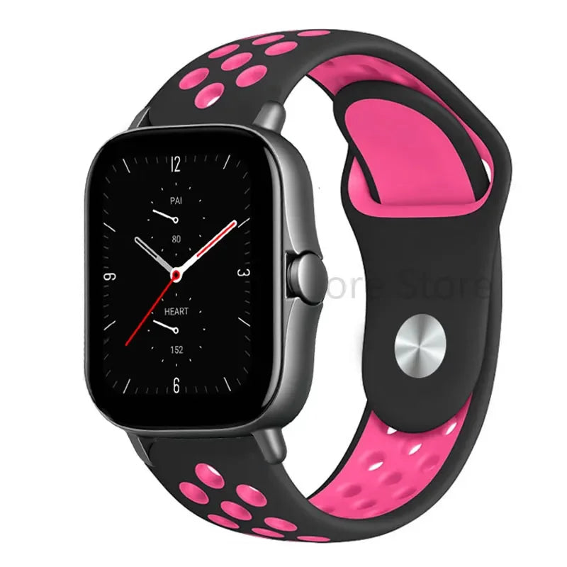 Pride strap For Amazfit GTS 4-3-2e Mini/GTR 4-3-Pro-2 47mm/GTR 2e/stratos 2/3 20mm/22mm Watch band sport Bracelet bip-U-S-lite
