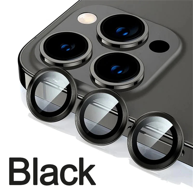 3Pcs Camera Lens Glass Protector For iPhone 11 12 13 14 15 16 Pro Max 12 13 Mini Protective Glass For iPhone 14 15 16 Plus