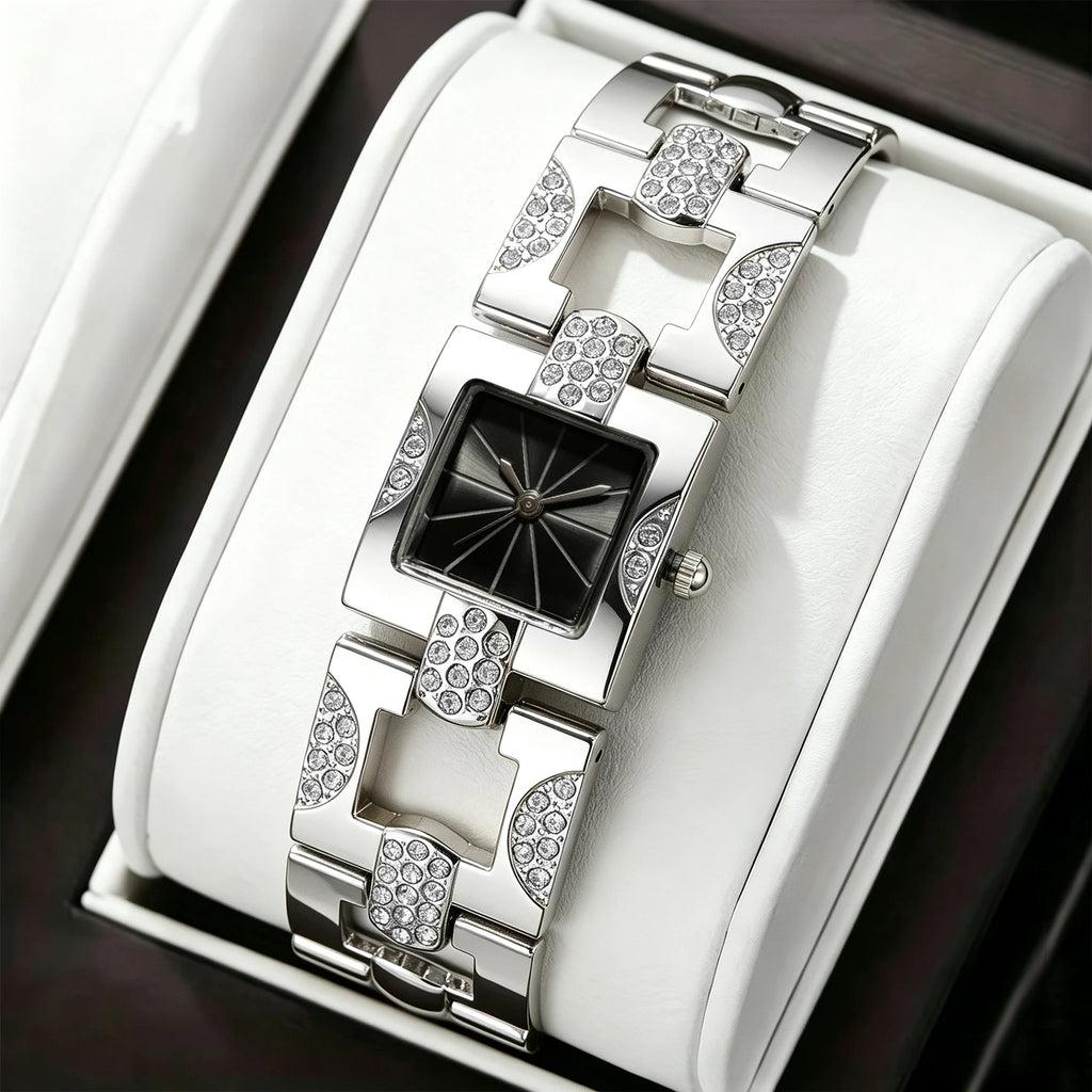 1Pc New Women's Quartz Watch - Gift And Exquisite Combination - Suitable For All Holiday Occasions