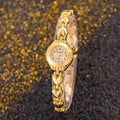 Luxury Women's Watch Fashion Golden Love Heart Bracelet Quartz Wristwatch for Woman Elegant Small Dial Ladies Watch Clock Gift