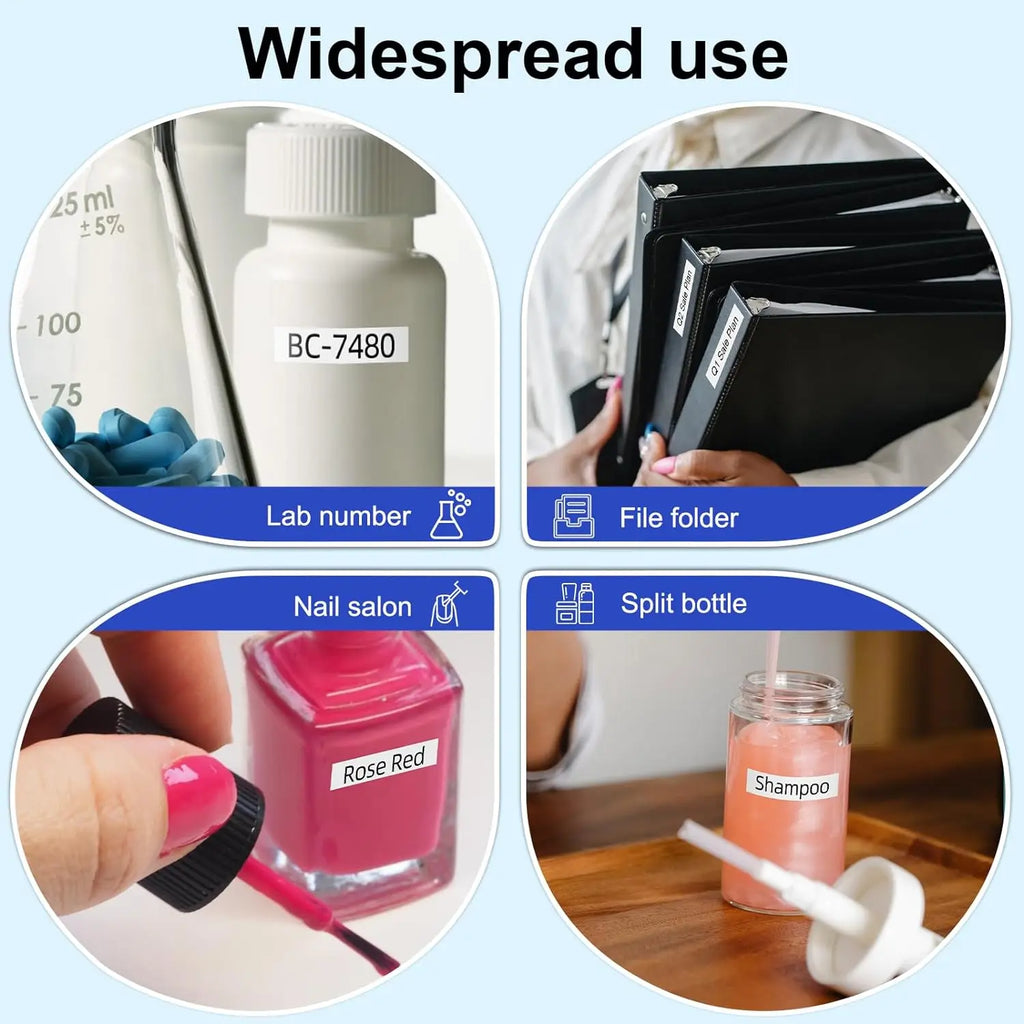 1PK 9/12/18/24mm Label Tape SS12KW SS18KW 24KW Labeling Ribbon Compatible for Epson LW-400 LW-300 LW-700 LC-4WBN9 Label Printer