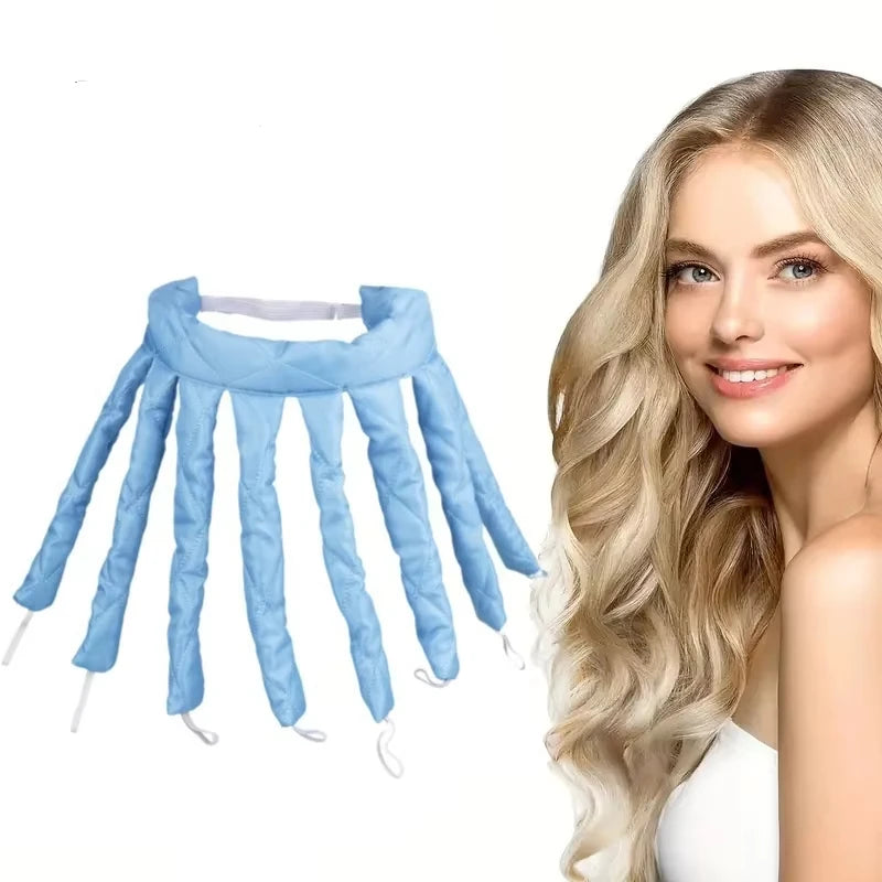 1pc Soft No-Heat Octopus Hair Curler for Women, Perfect for Long Hair Sleeping Curls Band, Overnight Hairstyling, No Heat Curls