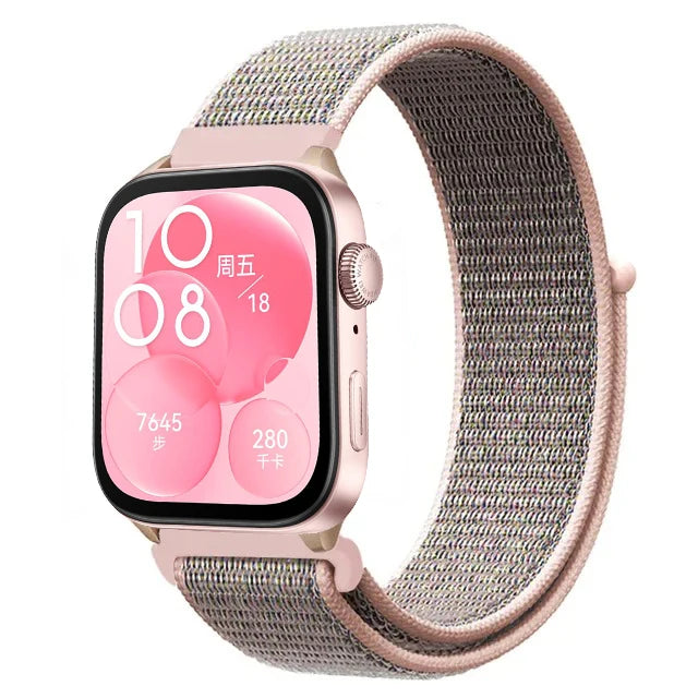 Nylon Loop Strap For Huawei Watch Fit 5/4/3 Sport Breathable Replacement Bracelet Wristband Huawei Watch Fit 4 5 Pro Accessories